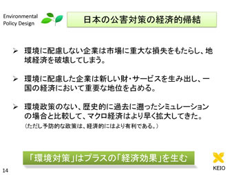 日本の公害対策の経済的帰結